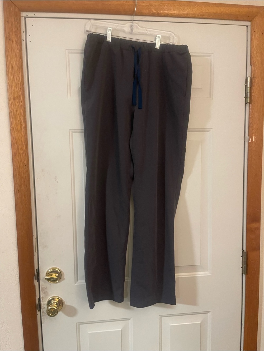 Figs Pisco Scrub Pants Charcoal Gray Mens Size Medium  PO 3468